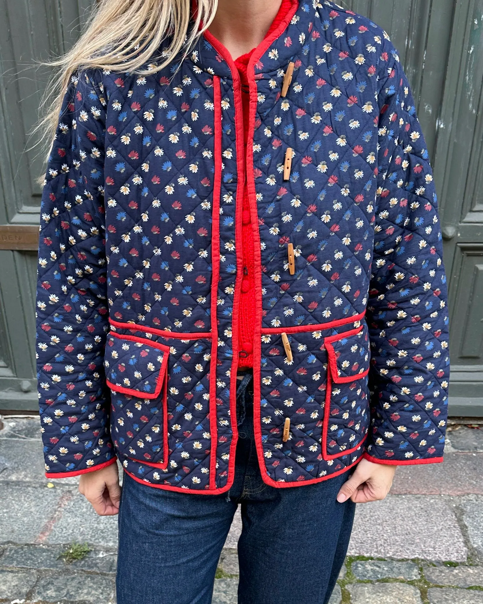 ADRIANNE JACKET IN NAVY