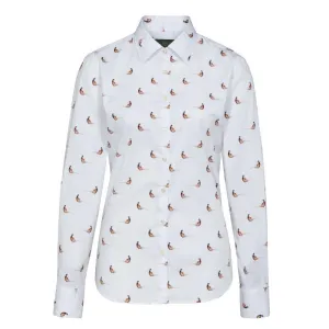 Alan Paine Lawen Ladies Shirt - Pheasant Print