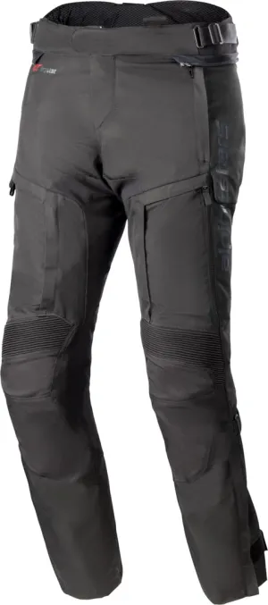 Alpinestars Bogota Pro Drystar 4 Seasons Waterproof Motorcycle Textile Pants, Black