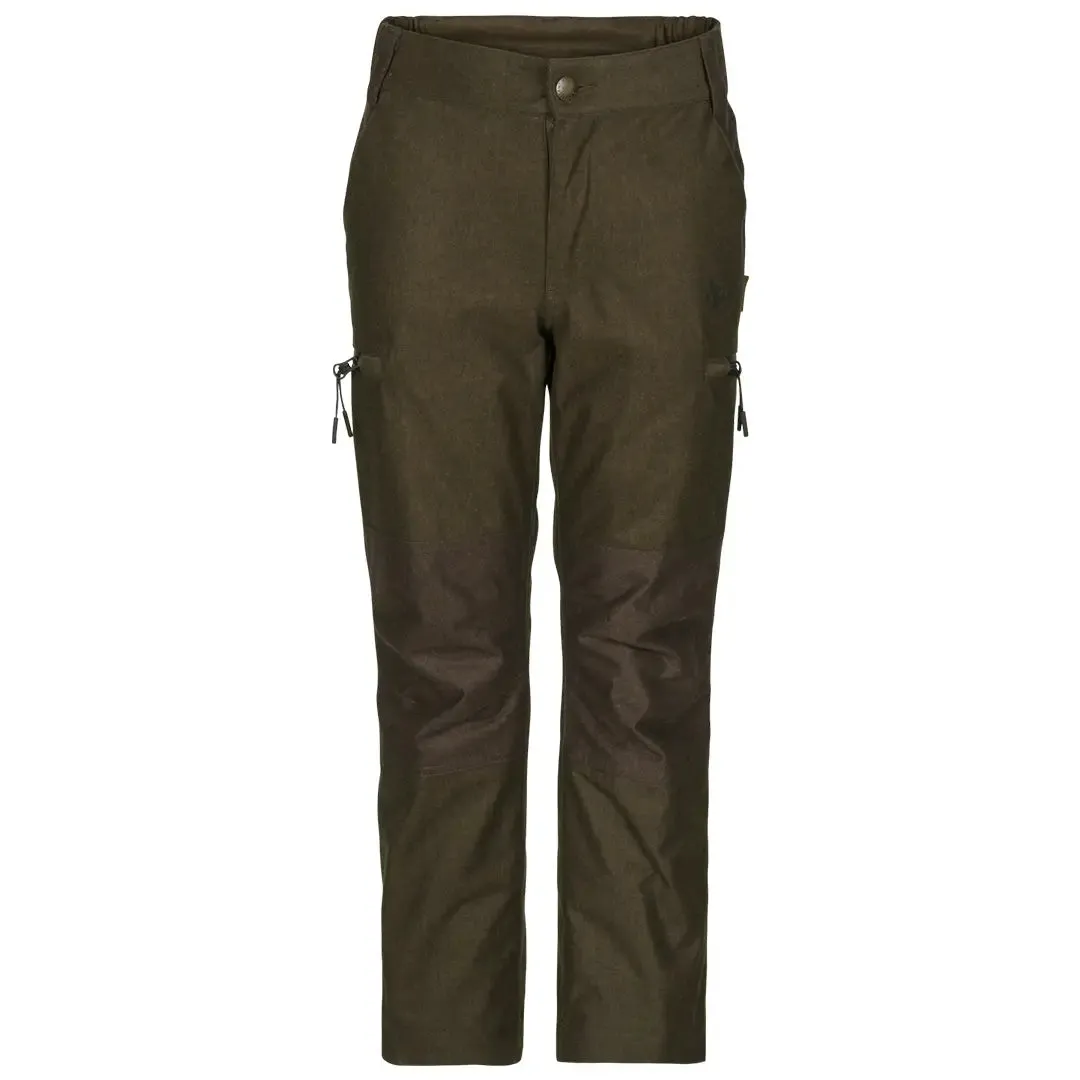 Avail Junior Trousers - Pine Green Melange by Seeland