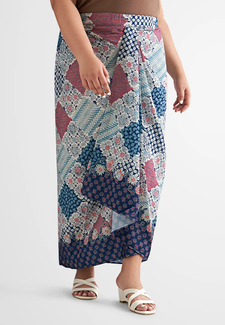 Balqis Instant Pario Printed Batik Skirt