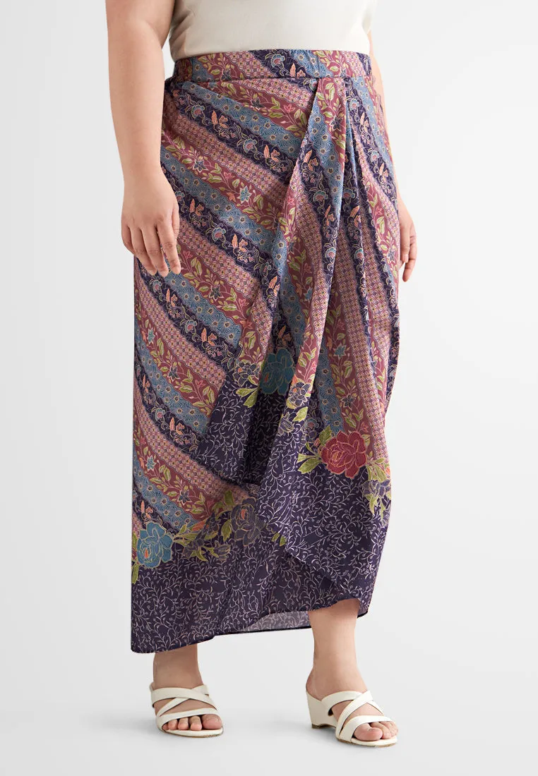 Balqis Instant Pario Printed Batik Skirt