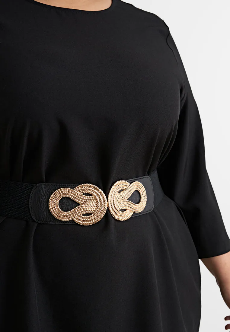 Becky Golden Knot Wide Cincher Belt