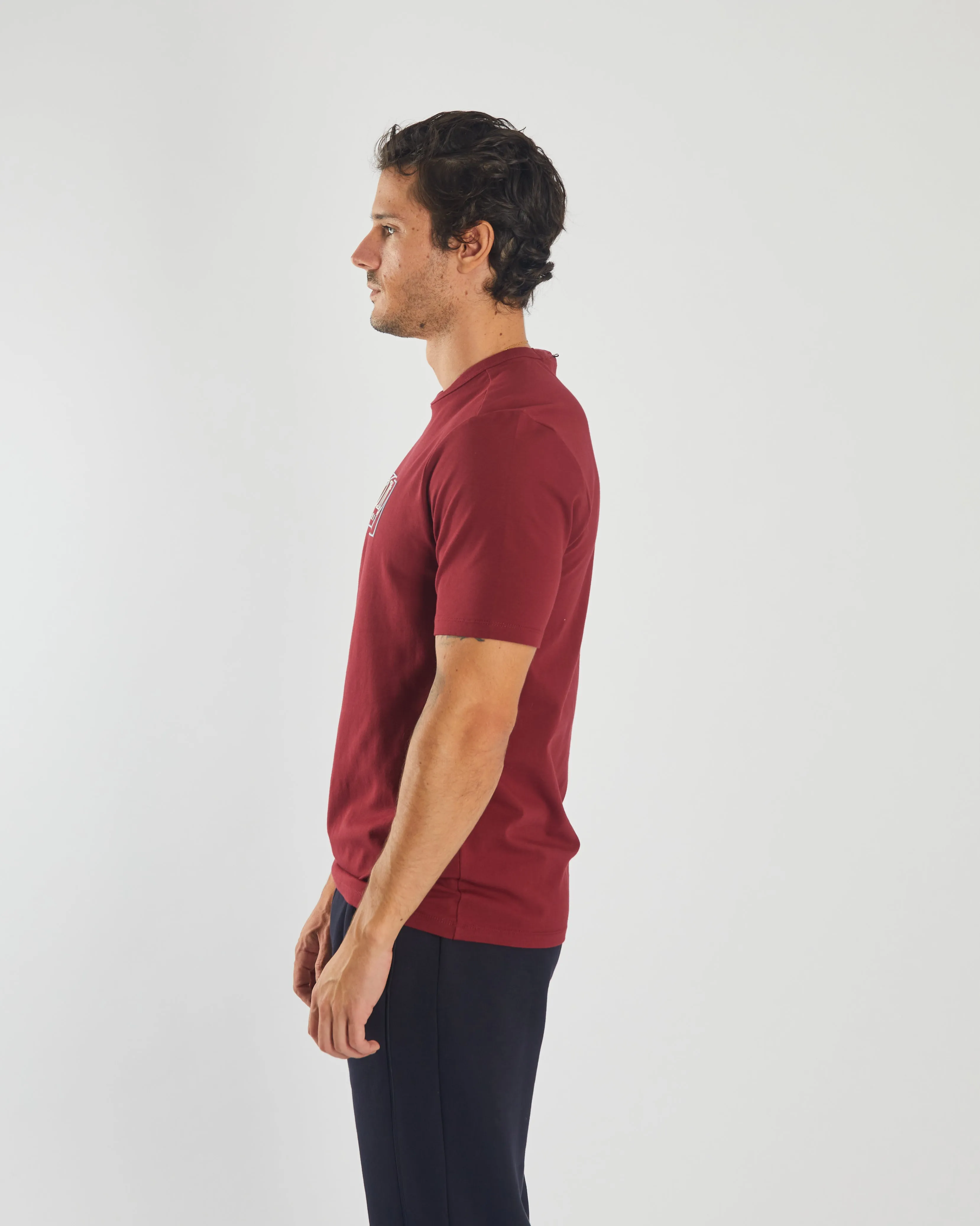 Bennet Tee Red Plasma