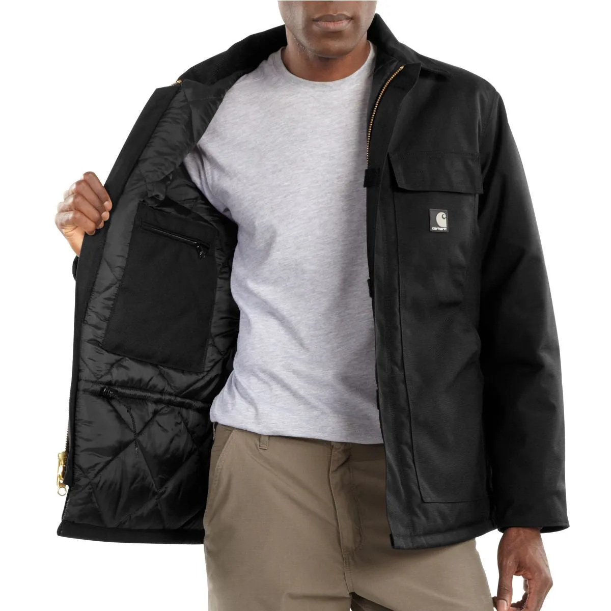 Carhartt Men's Black Yukon Coat