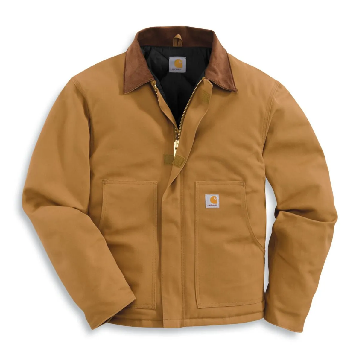 Carhartt Men's Carhartt Brown Duck Traditional Jacket