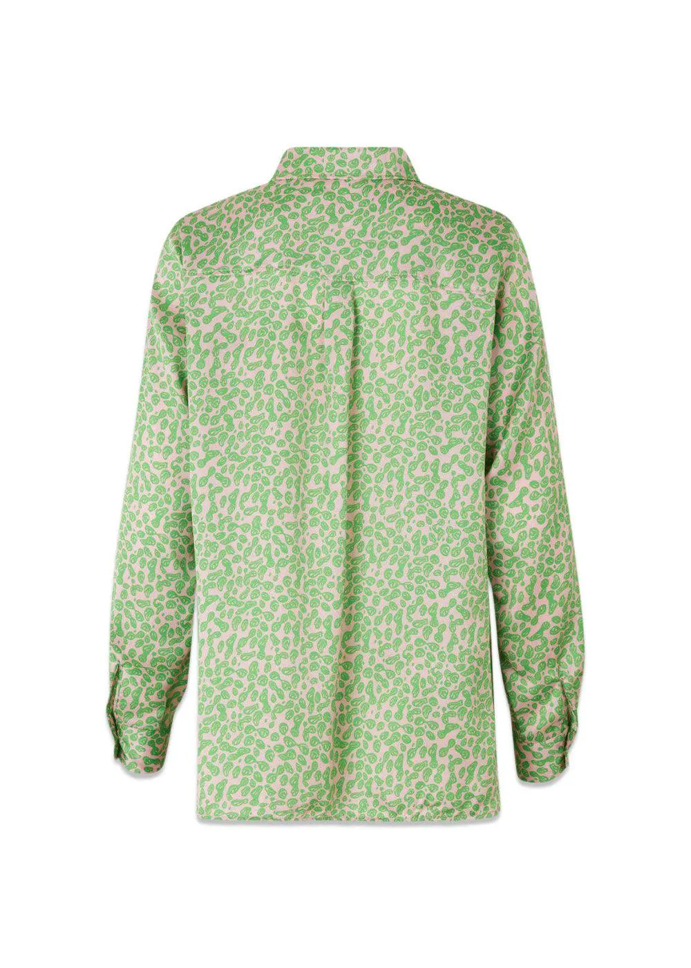 ClarkeMD print shirt - Classic Green Smiley