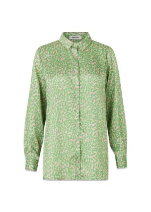 ClarkeMD print shirt - Classic Green Smiley