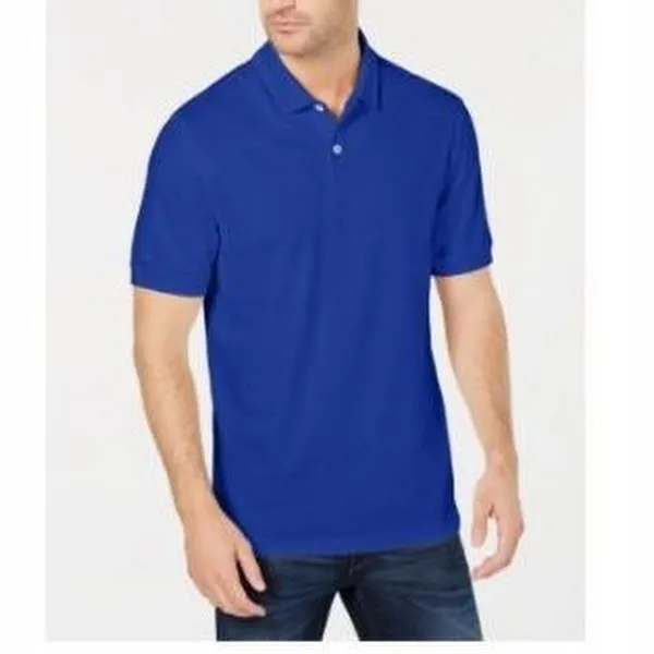 Club Room Mens Classic Fit Performance Pique Polo