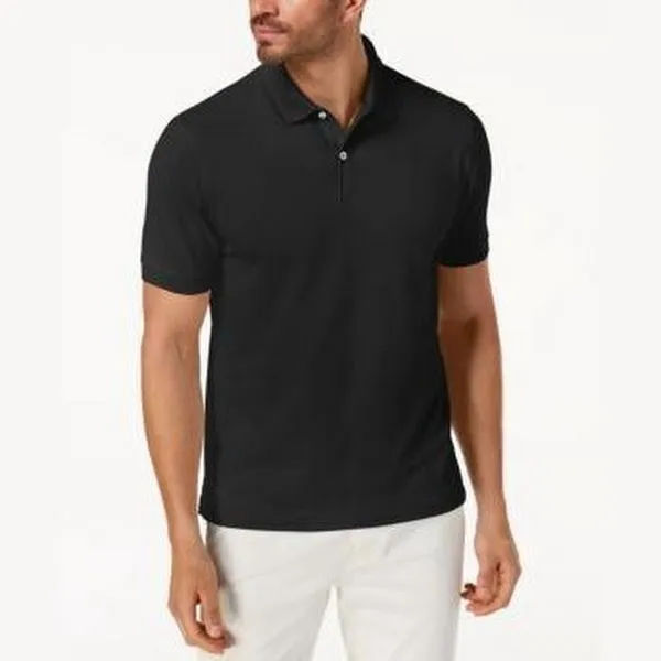 Club Room Mens Classic Fit Performance Pique Polo