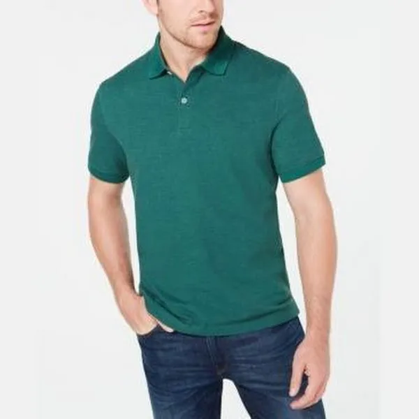 Club Room Mens Classic Fit Performance Pique Polo