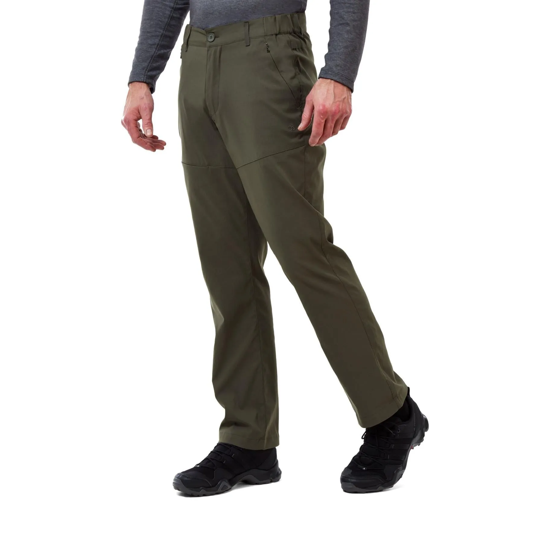 Craghoppers Mens Kiwi Pro II Walking Trousers Stretch Long Leg