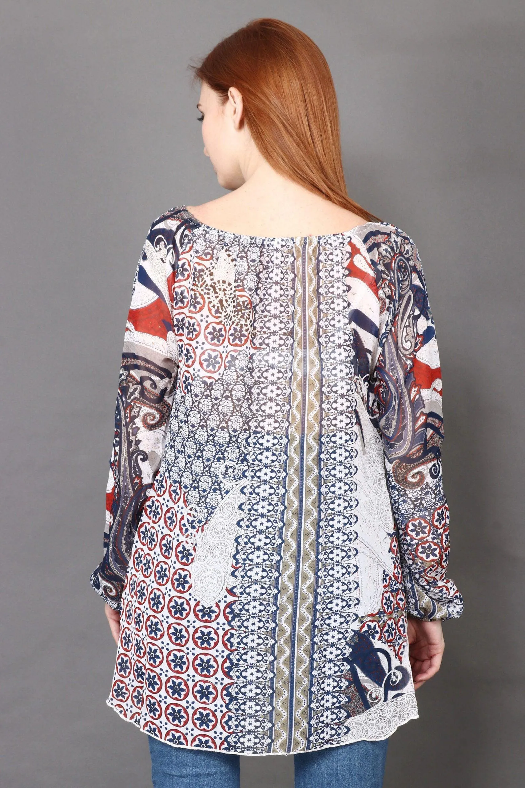 Ethnic Printed Long Top