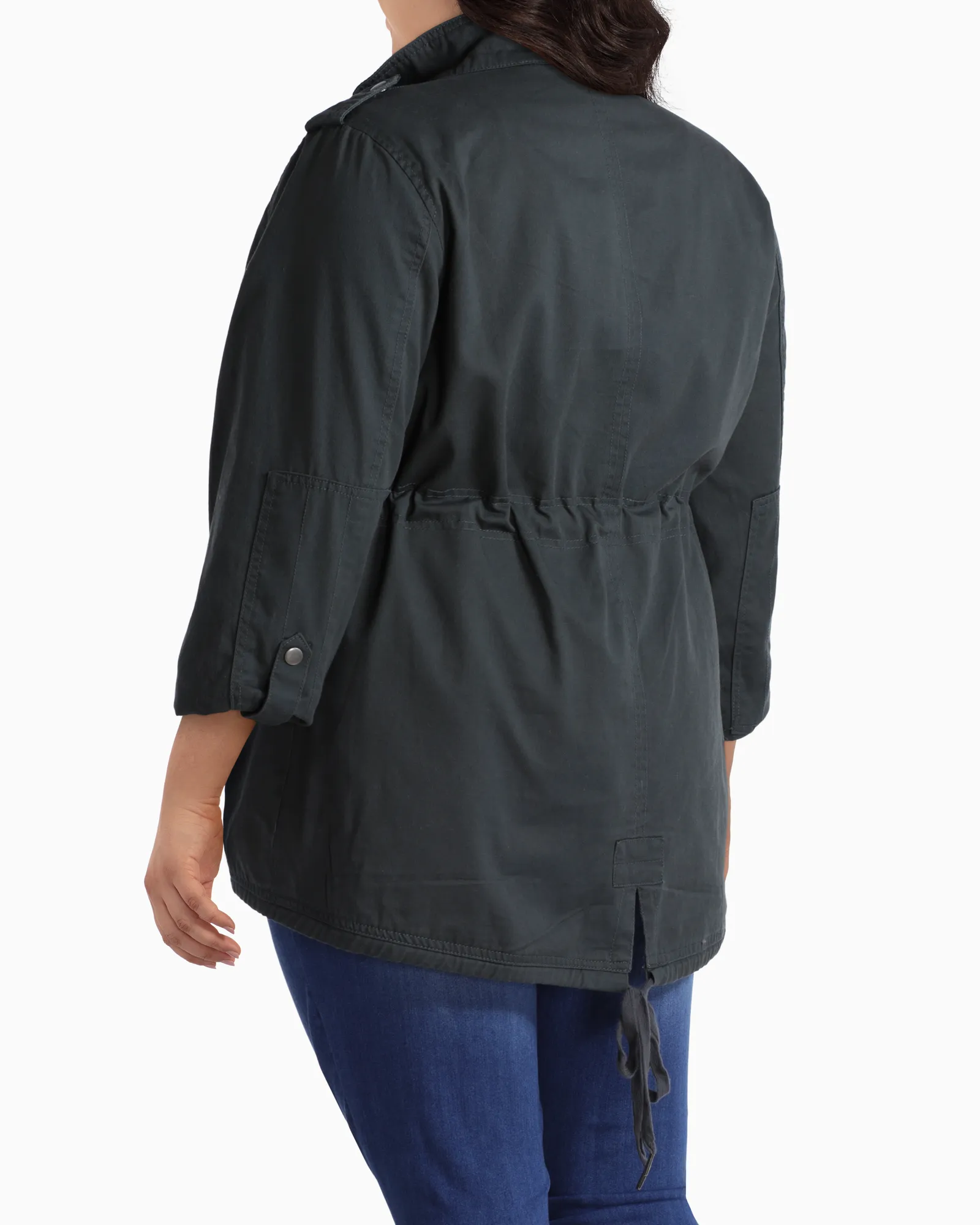 Evergreen Anorak Jacket | Charcoal Grey