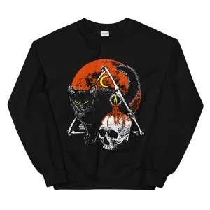 HALLOWEEN 2021: CAT MOON RISING Limited Edition Crewneck Sweatshirt