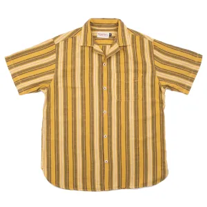 Hawaiian Shirt | Gold Stripe