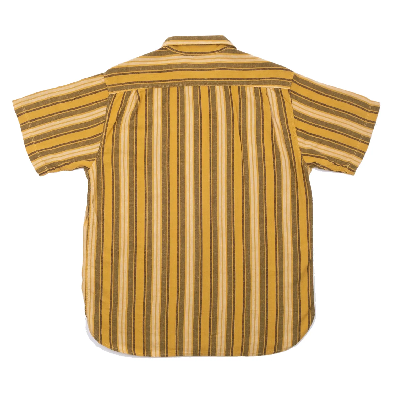 Hawaiian Shirt | Gold Stripe