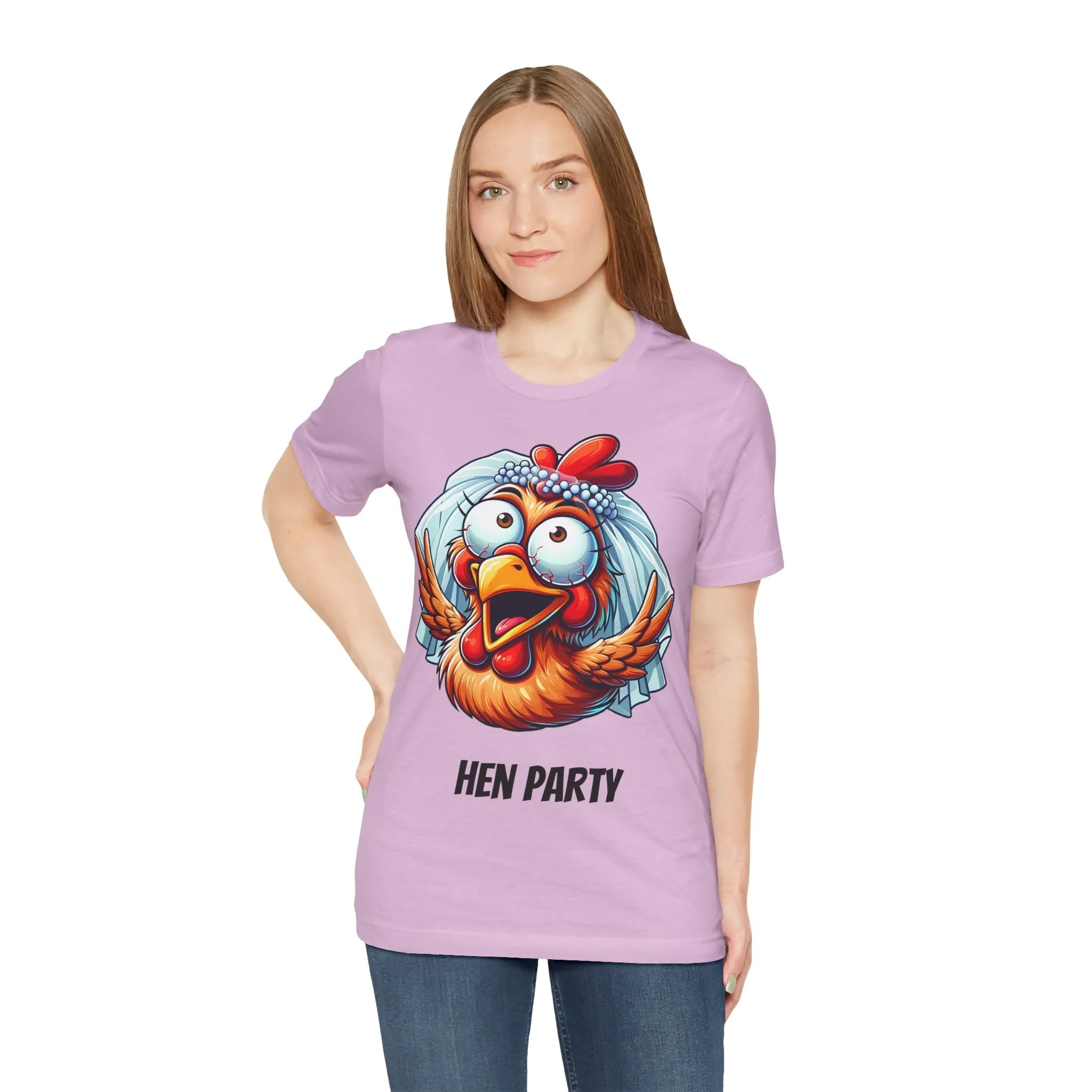 Hen Party T-shirt with text