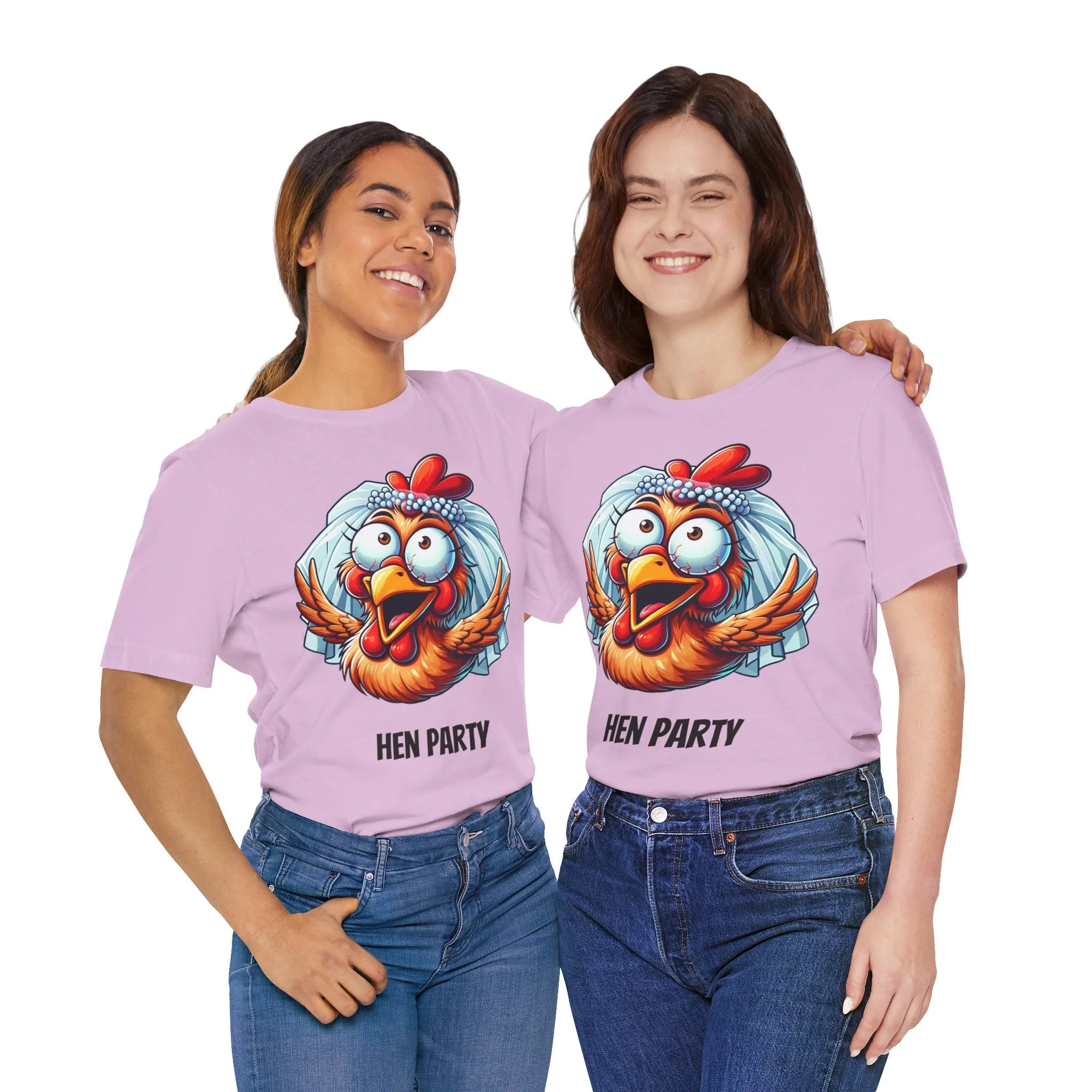 Hen Party T-shirt with text