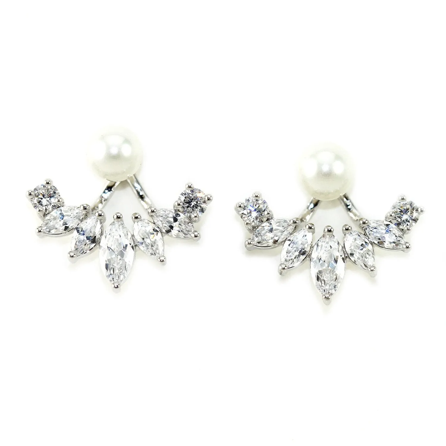 Iced Pearl Earrings