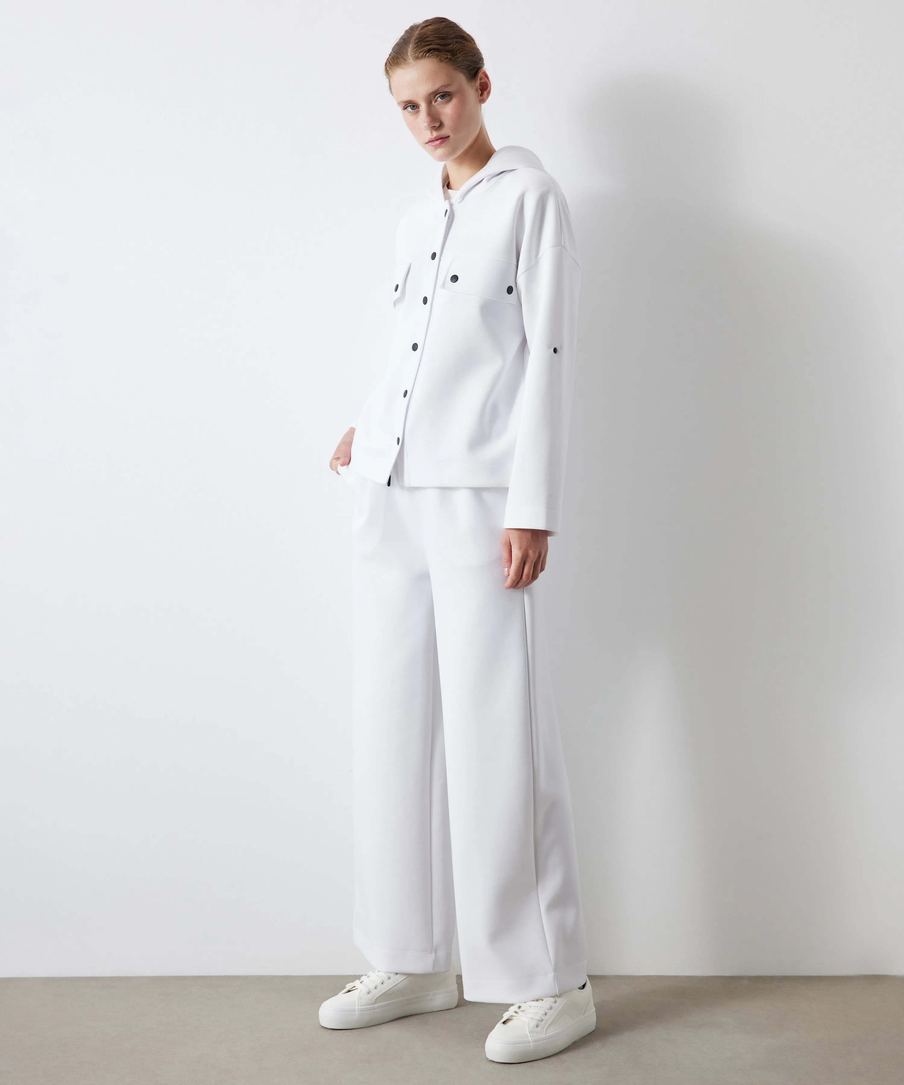 Ipekyol Adjustable Waist Relaxed Fit Trousers White