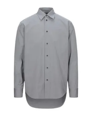 Jil Sander Man Shirt Grey 15 ¾ inches-neck