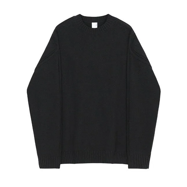 [Korean Style] 3 Color Oversize Wool Sweater