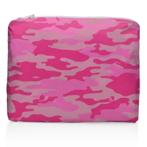 Medium Zipper Pack in Pink Camo