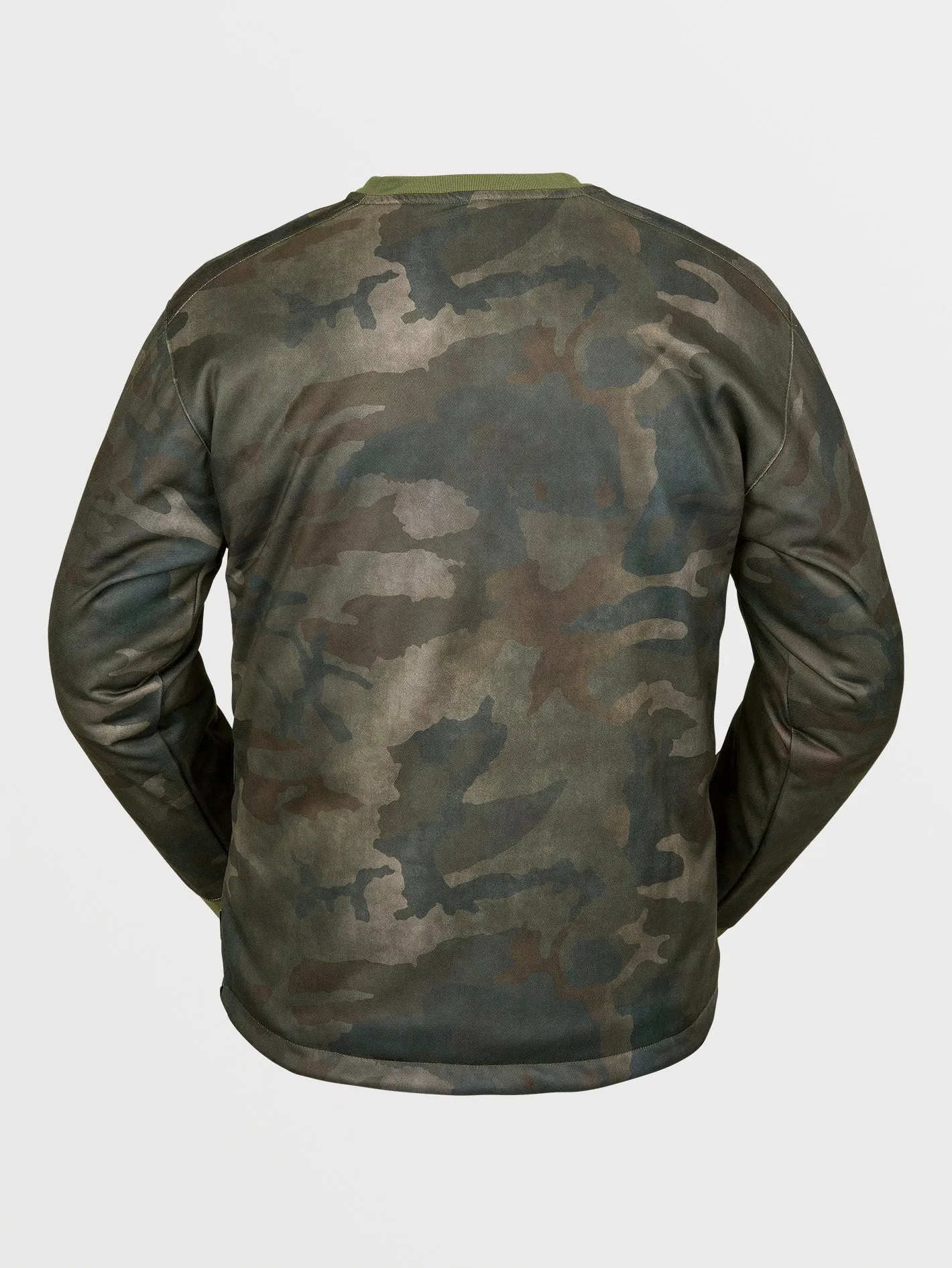 Mens Hydro Riding Crew Pullover - Cloudwash Camo