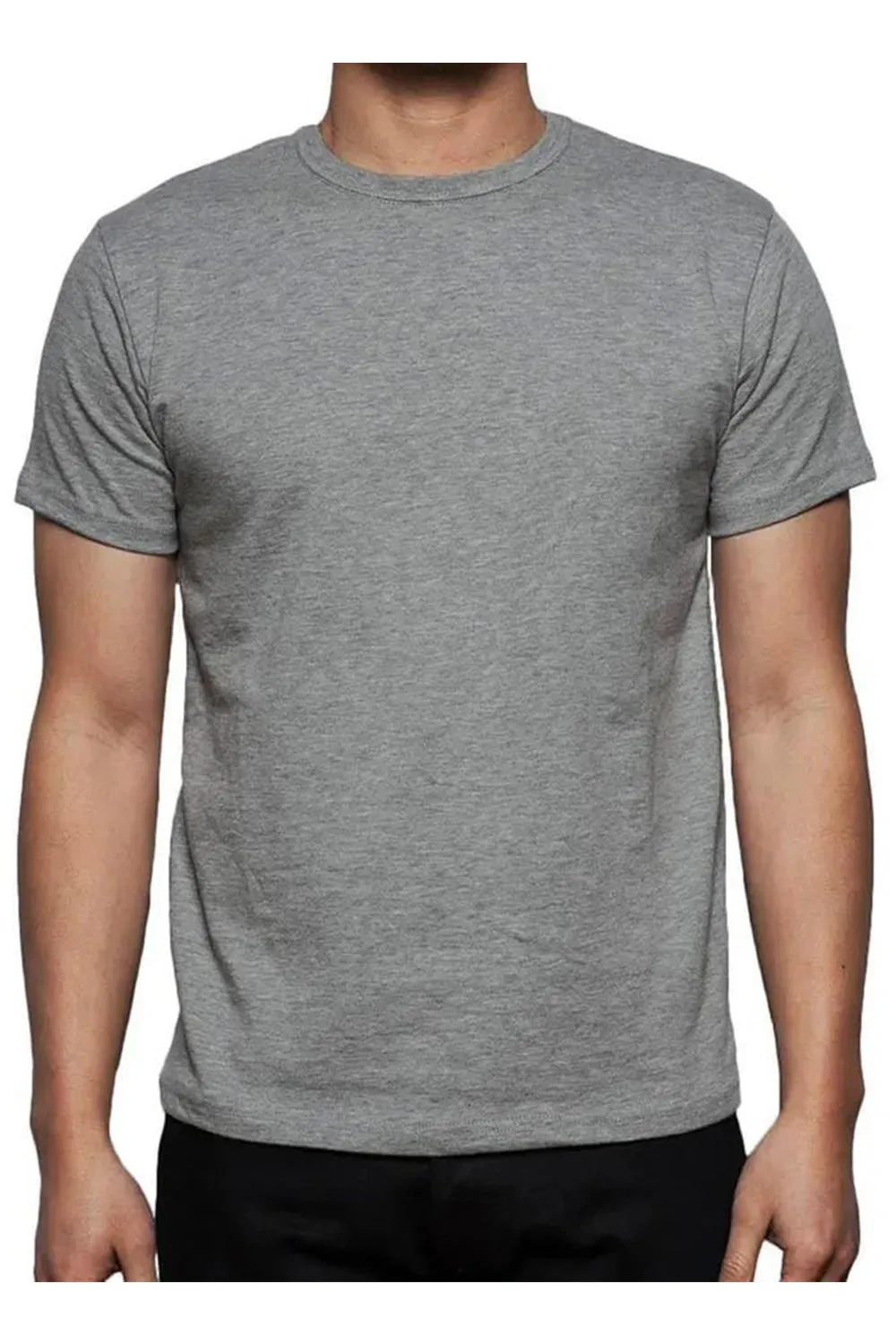 Mens Summer Plain Polycotton T Shirt