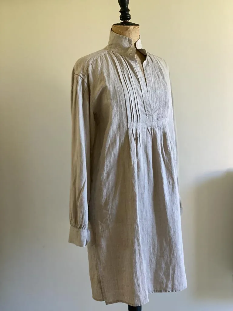 Natural Linen Artists Tunic