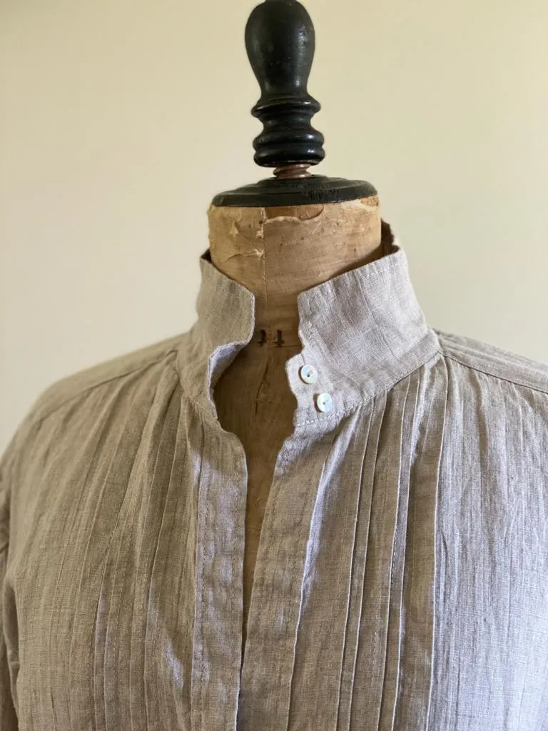 Natural Linen Artists Tunic