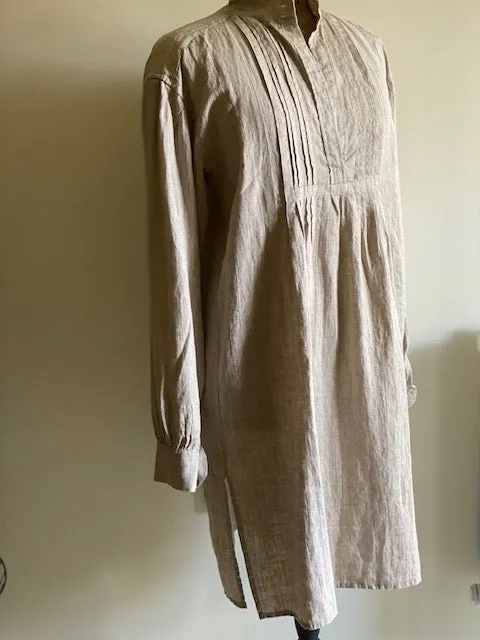 Natural Linen Artists Tunic