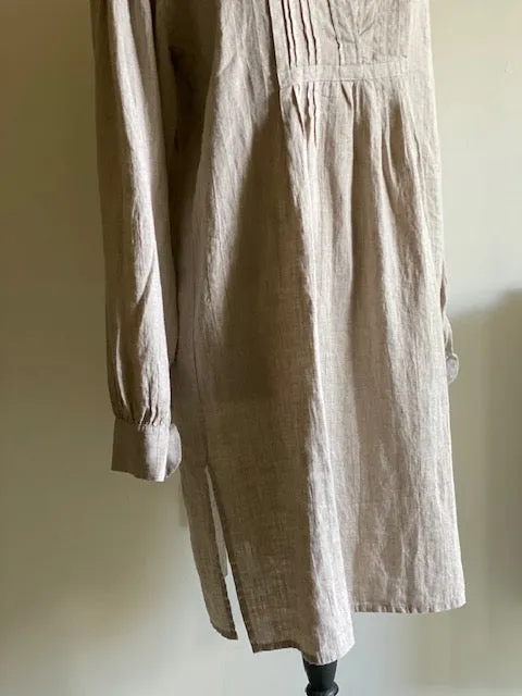 Natural Linen Artists Tunic