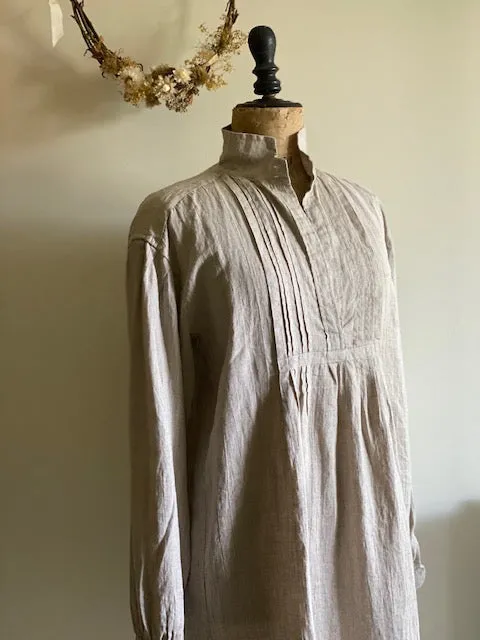 Natural Linen Artists Tunic