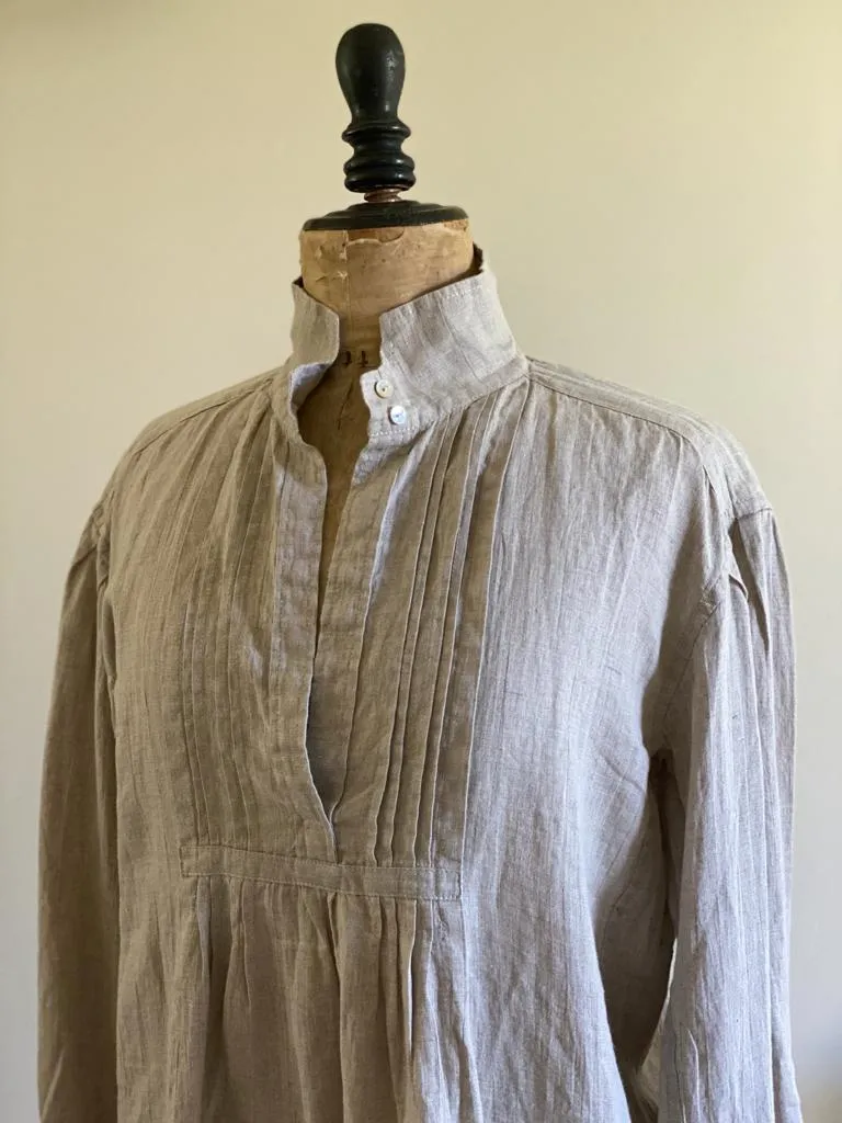 Natural Linen Artists Tunic