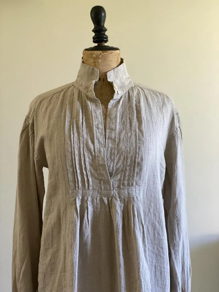 Natural Linen Artists Tunic