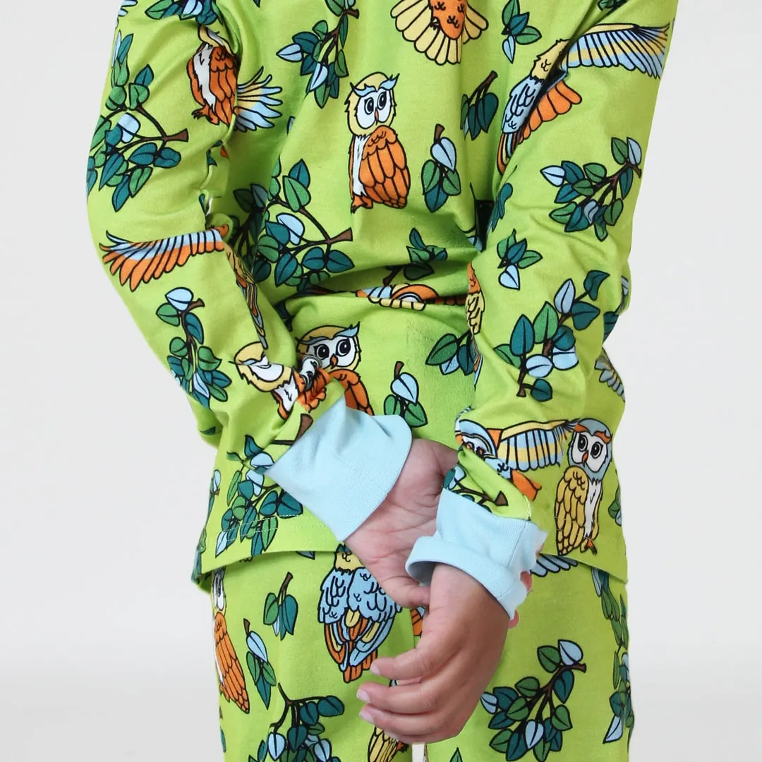 Nightwear set with owls