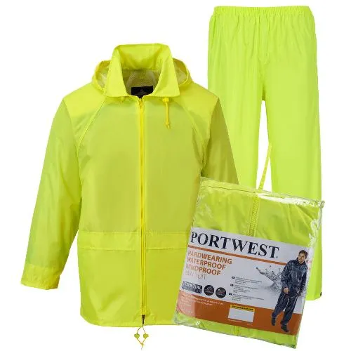 Portwest L440 Essentials Waterproof Rainsuit