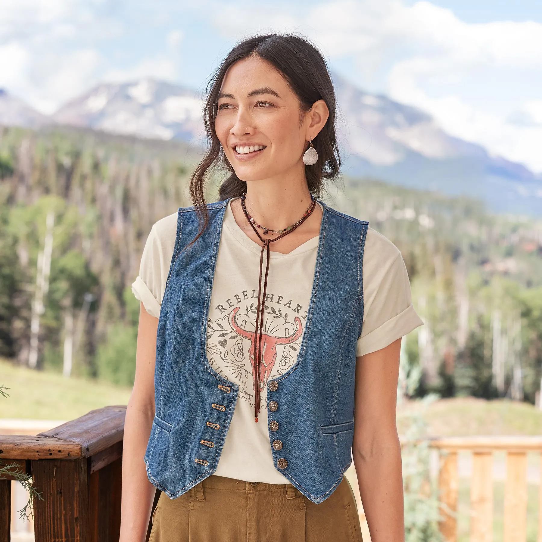 Reese Western Vest