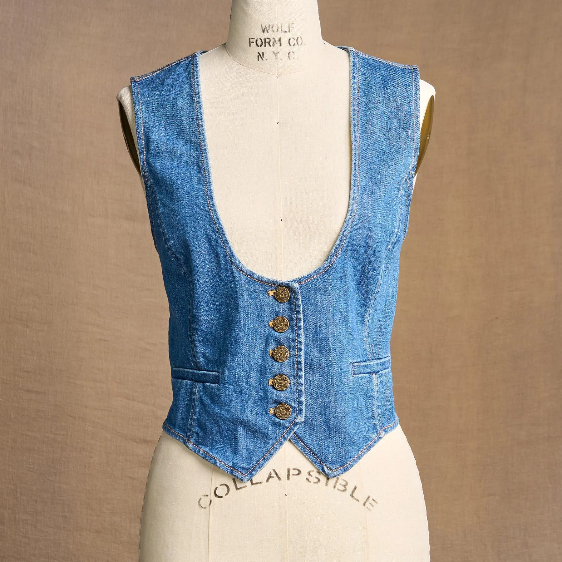 Reese Western Vest