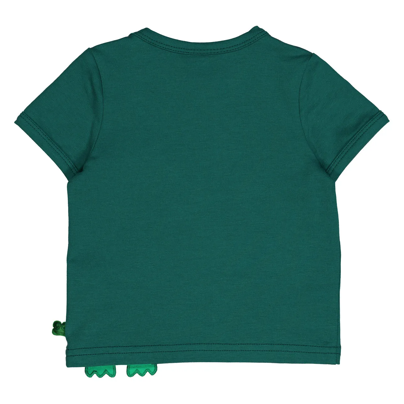 Short sleeve top- crocodile appliqué