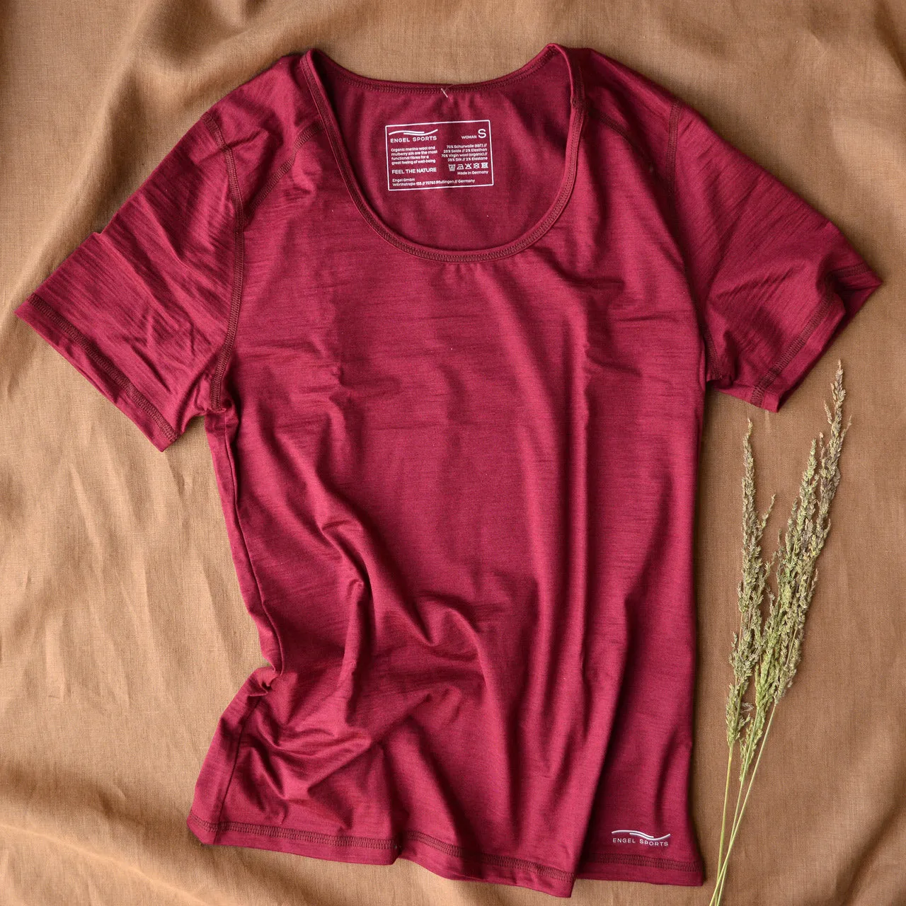 Sports T-Shirt - Organic Merino/Silk (Women's)