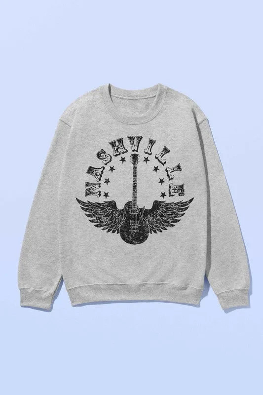 VINTAGE NASHVILLE SWEATSHIRT PLUS SIZE